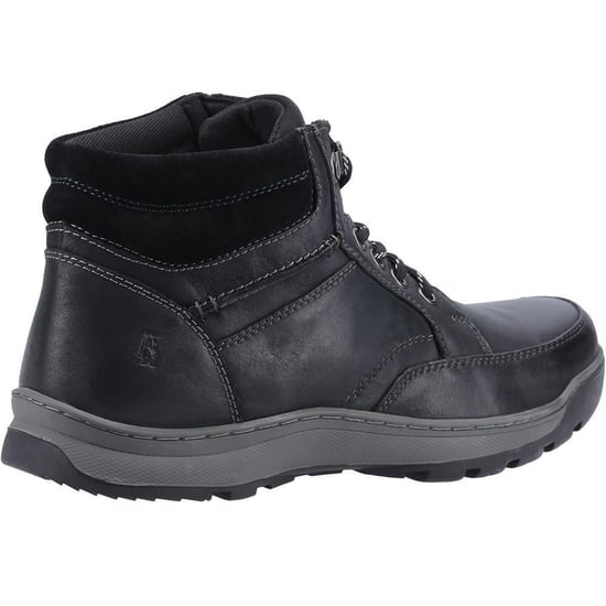 Hush Puppies Heren Grover Leren Laarzen (Zwart) - Image 2