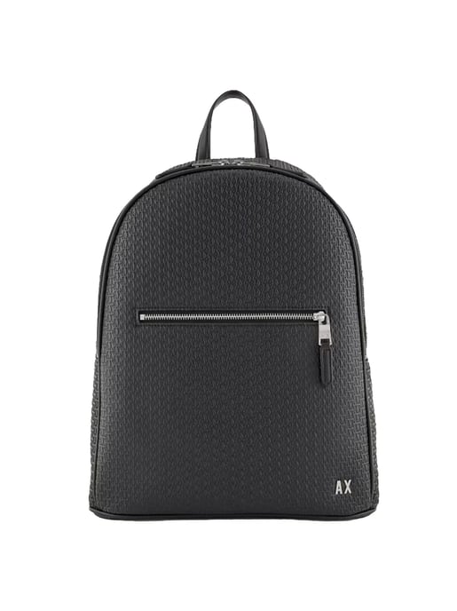 Armani Exchange herenrugzak van gecoat materiaal. - Image 1