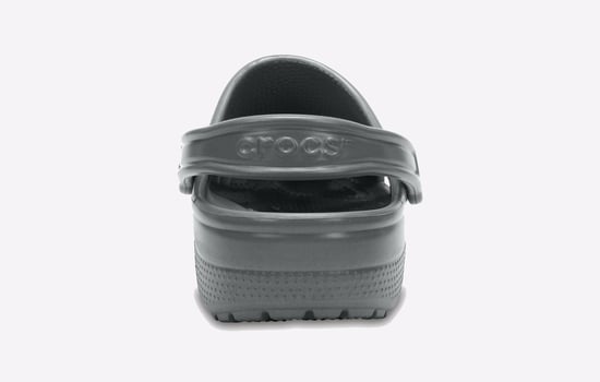 Crocs Classic Croslite Rubber Leisteen Grijze Klompen - Image 5