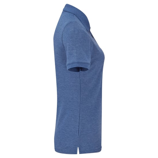 Fruit Of The Loom Vrouwen Dames-Fit 65/35 Poloshirt Korte Mouwen (Heather Royaal Blauw) - Image 3