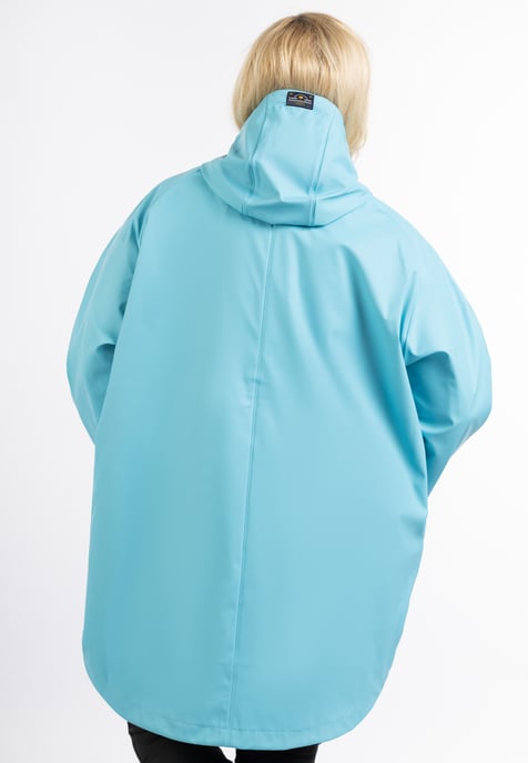 Schmuddelwedda Grote maat regenjas bridgeport Dames DONKER AQUA-280 - Image 4