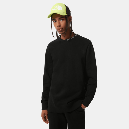 The North Face Men's Zumu Fleece Crew Neck Tracksuit, TNF Black
