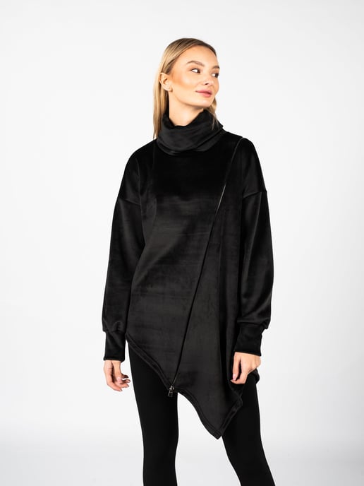 La Haine Inside Us Pullover LW618 Woman's Black
