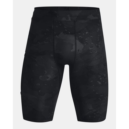 Under Amour Project Rock Mens Black Camo Compression Shorts