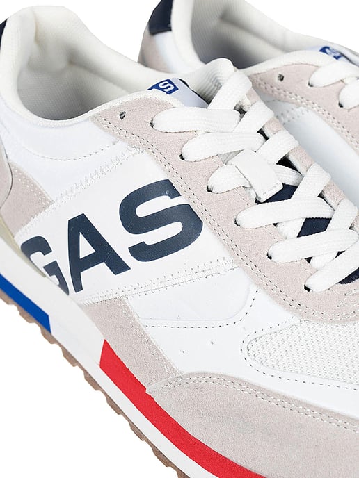 Gas Sneakers Yohn MIX Mannen Wit - Image 4