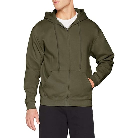 Fruit Of The Loom Heren Premium 70/30 Hooded Zip-Up Sweatshirt / Hoodie (Klassiek Olive) - Image 3