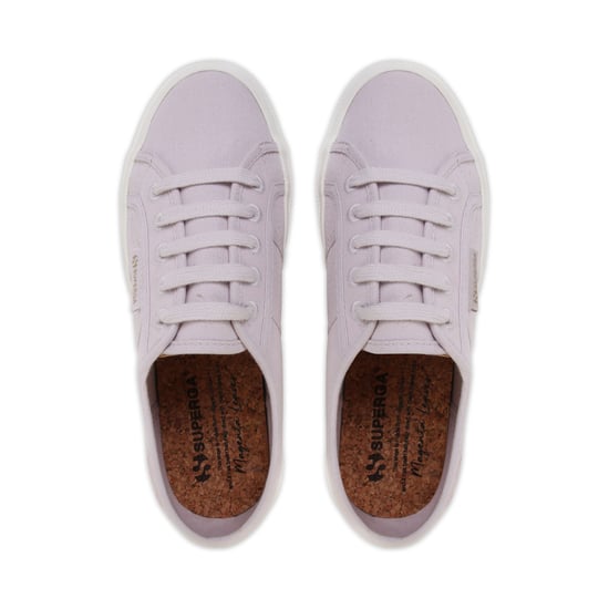Superga Dames/Dames Leaves Natural Dyed Geborduurde Trainers (Roze Magenta Bladeren) - Image 4