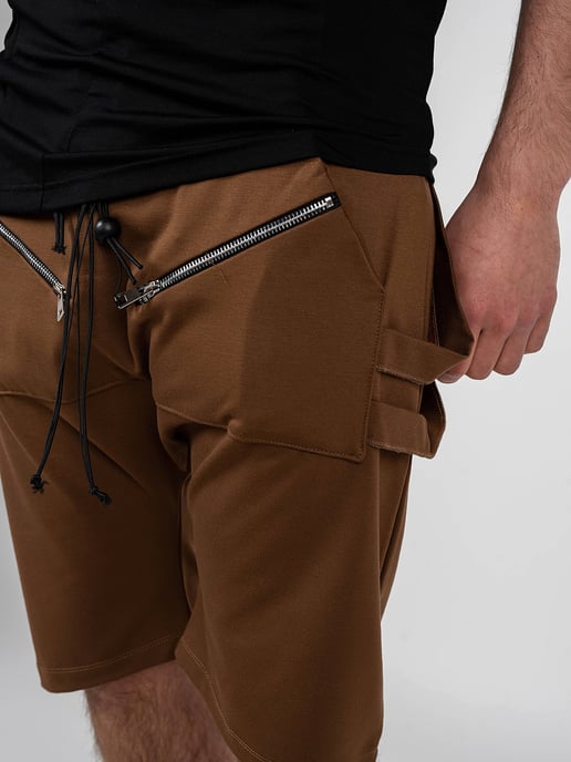 La Haine Inside Us shorts Estinti Unisex Mannen bruin - Image 4