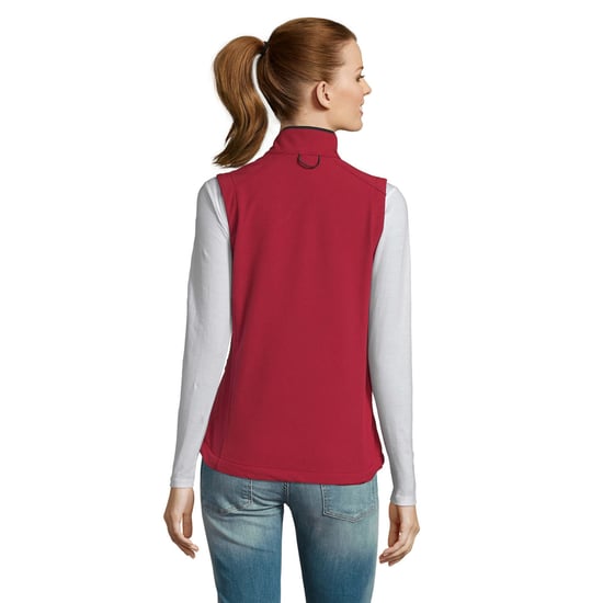 SOLS Dames/Dames Rallye Softshell Mouwloos Gilet (Rood) - Image 2