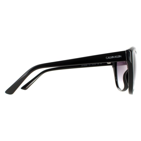 Calvin Klein Cat Eye Womens Black Grey Gradient CK19536S