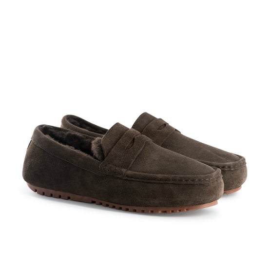 Aus Wooli Australia Mens Terrigal Cosy Moccasins