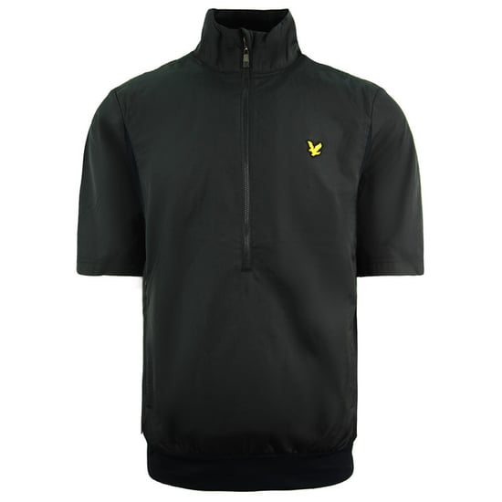 Lyle & Scott Dolar Golf Jacket 1/2 Zip Up Short Sleeve Black Heren Track Top JK1241G 572 - Image 1