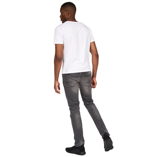 Crosshatch Heren Svelte Stretch Jeans (Grijs wasgoed) - Image 5