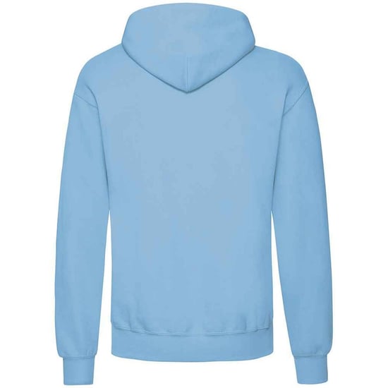 Fruit of the Loom Volwassenen Unisex klassiek sweatshirt met capuchon (Hemelsblauw) - Image 2
