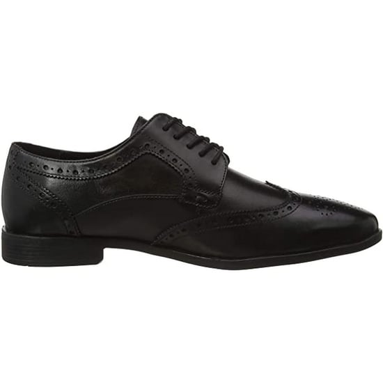 Hush Puppies Jongens Elliot Leren Brogues (Zwart) - Image 3