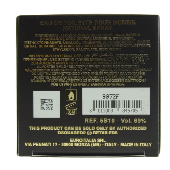 Dsquared2 Wood Pour Homme Edt Spray100 ml. - Image 2