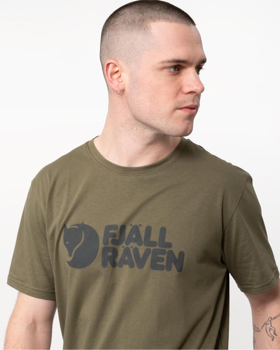 Fjallraven Logo Mens T-Shirt - Image 2