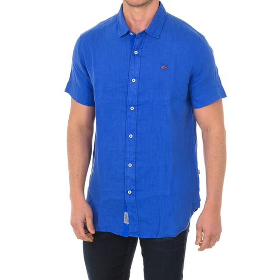 Short sleeve shirt with lapel collar NP000IF1 man