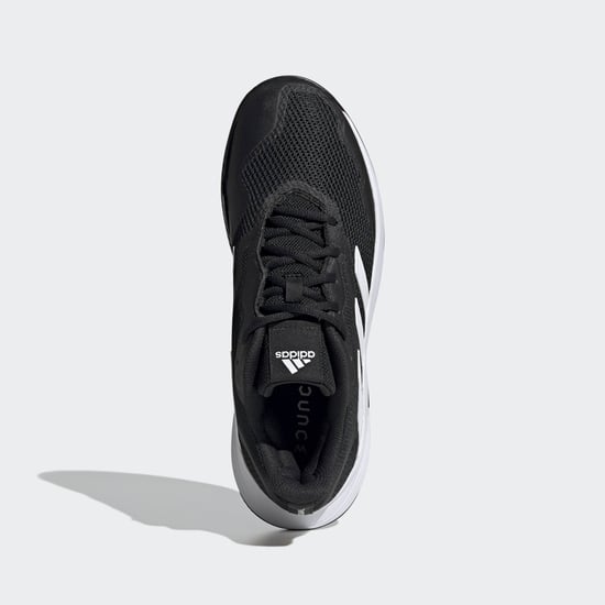 Men's adidas Courtjam Control Tennis Shoes in Black - Image 3