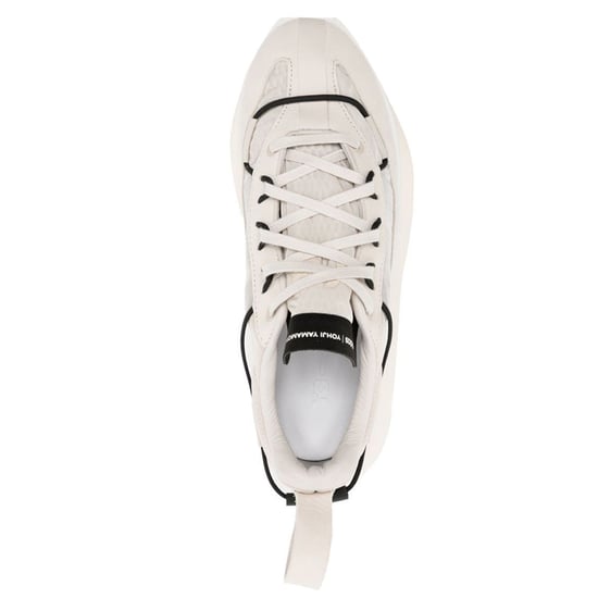 Men's Y-3 Shiku Run Trainers in Off White - Image 3