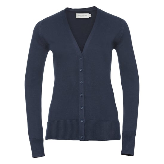 Russell Collectie Dames/Dames V-hals Gebreid Vest (Franse marine) - Image 1