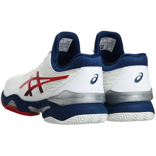 Asics Court FF 2 Clay Tennis Heren Witte Sneakers - Image 3