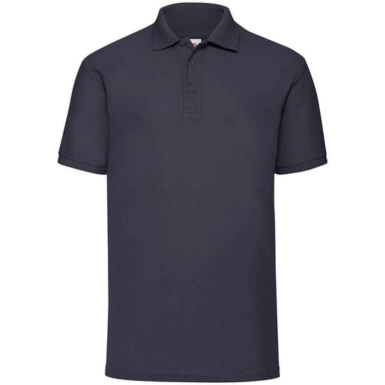 Fruit of the Loom Heren Piqué Polo Shirt (Deep Navy) - Image 1