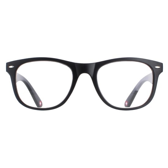 Montana Square Unisex Black Glasses