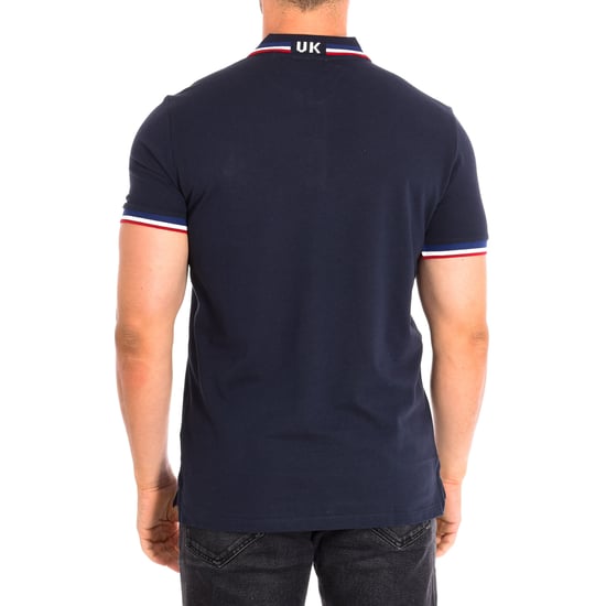 Kurzarm-Poloshirt RALE mit kontrastierendem Reverskragen 64774 Herren - Image 3