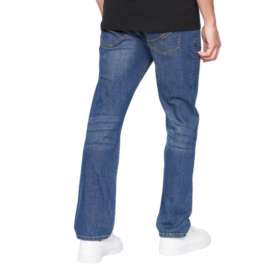 Crosshatch Bandol Rechte Jeans Heren (Stone Wash) - Image 2