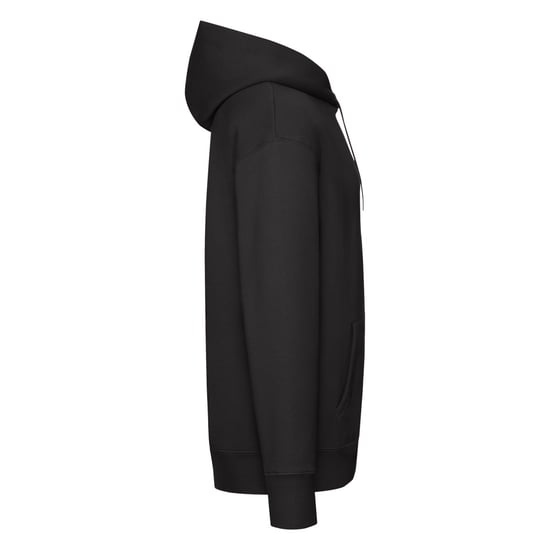 Fruit of the Loom Heren Premium Hoodie (Zwart) - Image 3