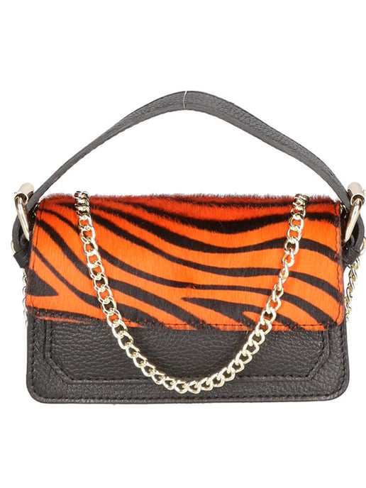 Gave Lux Clutch bag women ZEBRA ORANGE