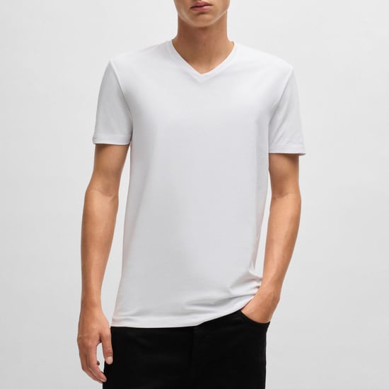 Heren Hugo 2-pack T-shirt met V-hals in Multi kleur - Image 2