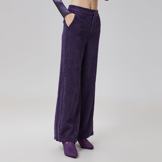 Fluwelen rechte broek - Image 4