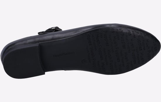 Hush Puppies Melissa Lakleren Zwarte Ballerina's Voor Dames - Image 4