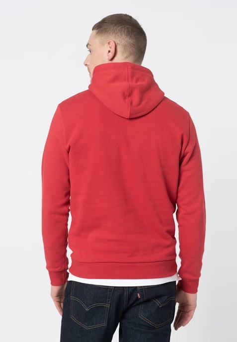 Diesel S Agnes BRO Heren Sweat Hoodie in Rood - Image 2