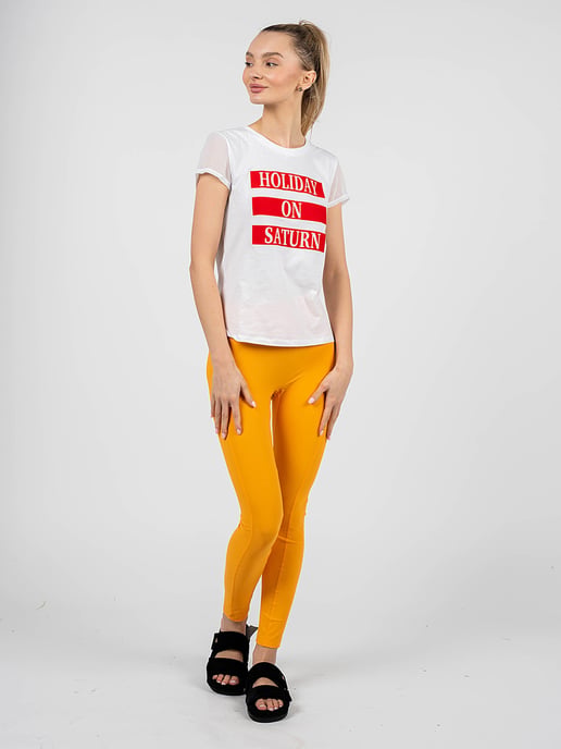 Patrizia Pepe Legginsy Vrouw oranje - Image 5