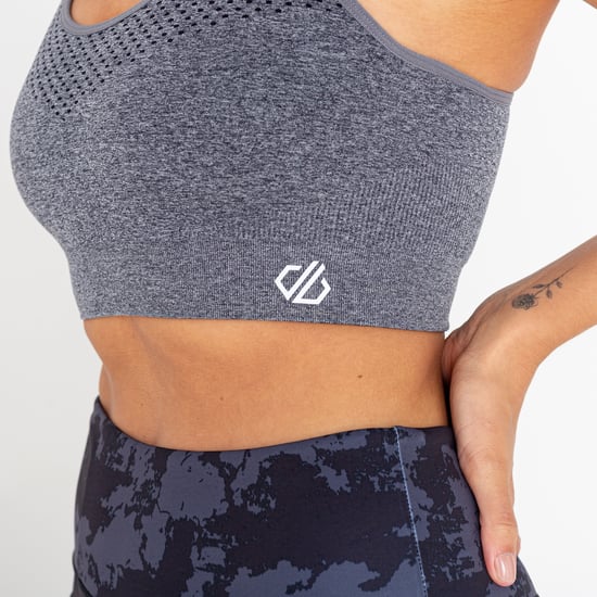 Dare 2b Womens/Ladies Dont Sweat It Sports Bra (Ebony)