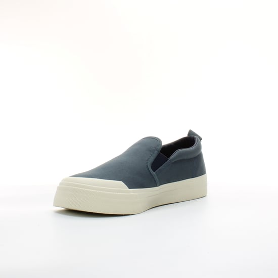 Lyle & Scott Duncan Heren Blauwe Plimsolls - Image 4
