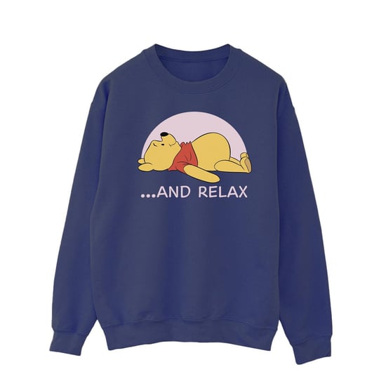 Disney Heren Winnie The Pooh Relax Sweatshirt (Marineblauw) - Image 1