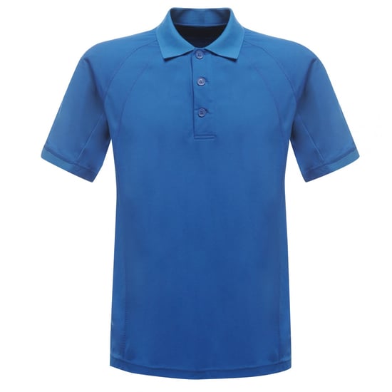 Regatta Hardwear Mens Coolweave Short Sleeve Polo Shirt (Oxford Blue)
