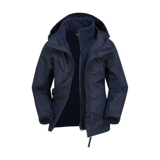 Mountain Warehouse Kinder/Kids Fell 3 in 1 Jas (Marine) - Image 5