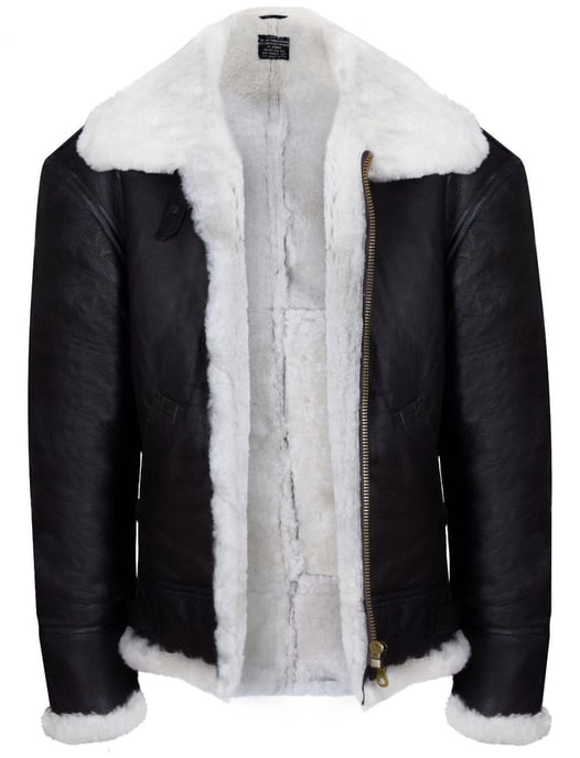 Pilot B3 Flying Shearling Bomber Flying Jacket