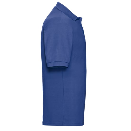 Russell Heren Polycotton Pique Poloshirt (Helder Koningsblauw) - Image 3