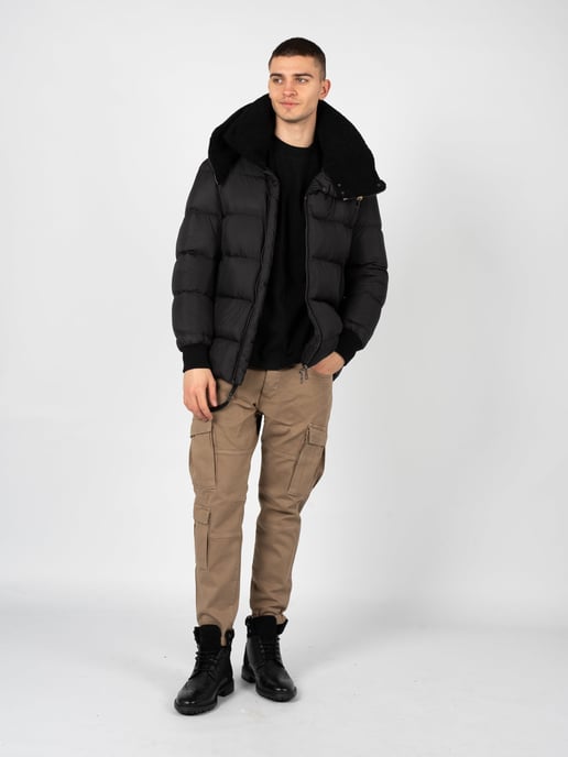 La Haine Inside Us jas LM032 Mannen zwart - Image 2