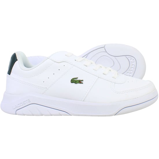 Lacoste Game Advance 0722 1 SUJ Kids White Trainers - Image 3