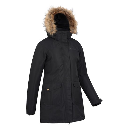 Mountain Warehouse Dames/Dames Tarka II Lang Gewatteerd Jasje (Zwart) - Image 5