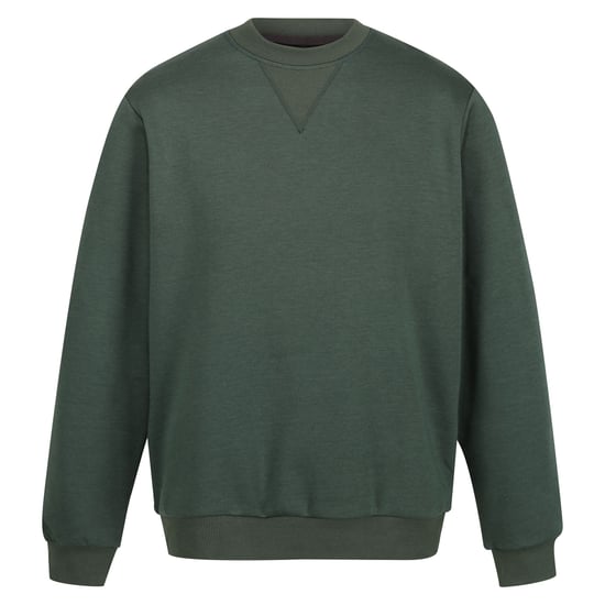 Regatta Mens Pro Crew Neck Sweatshirt (Dark Green)