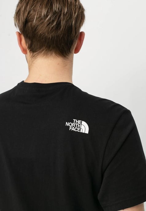 The North Face Heren SS Simple Dome T Shirt Zwart - Image 3