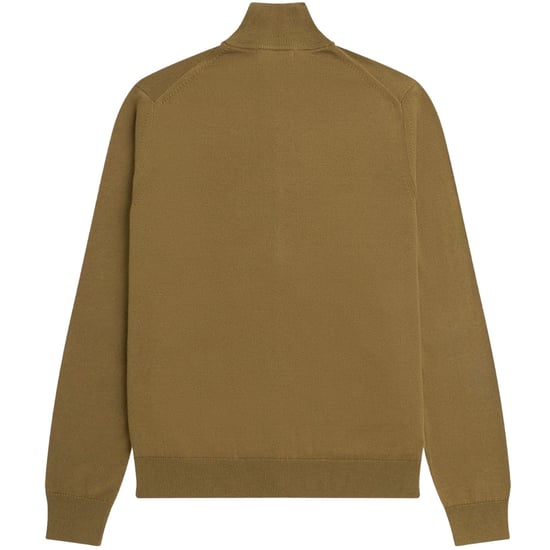 Fred Perry Brown Classic Zip Sweatshirt